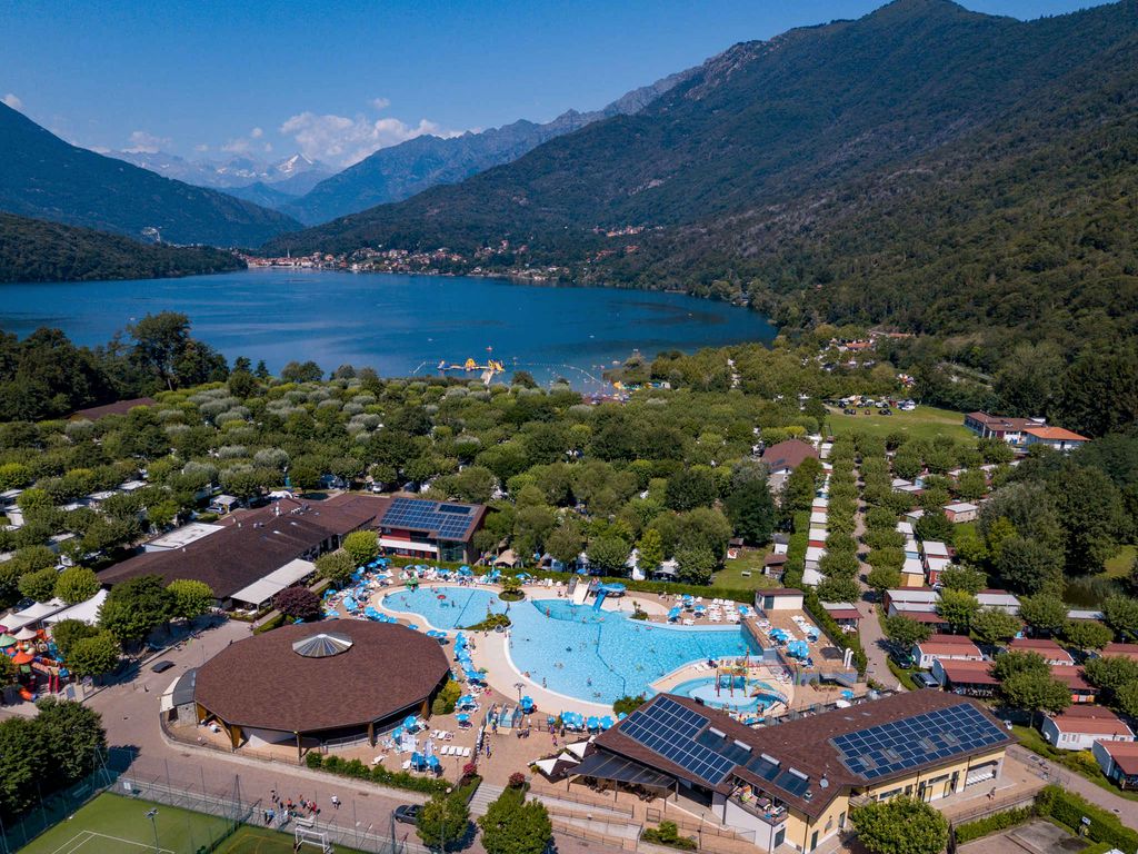Mobilehome mit Terrasse, Klimaanlage und Pool