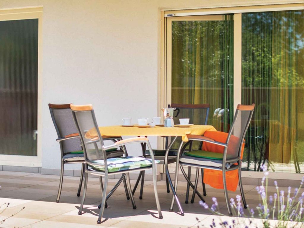 Ferienwohnung mit Klimaanlage und Balkon