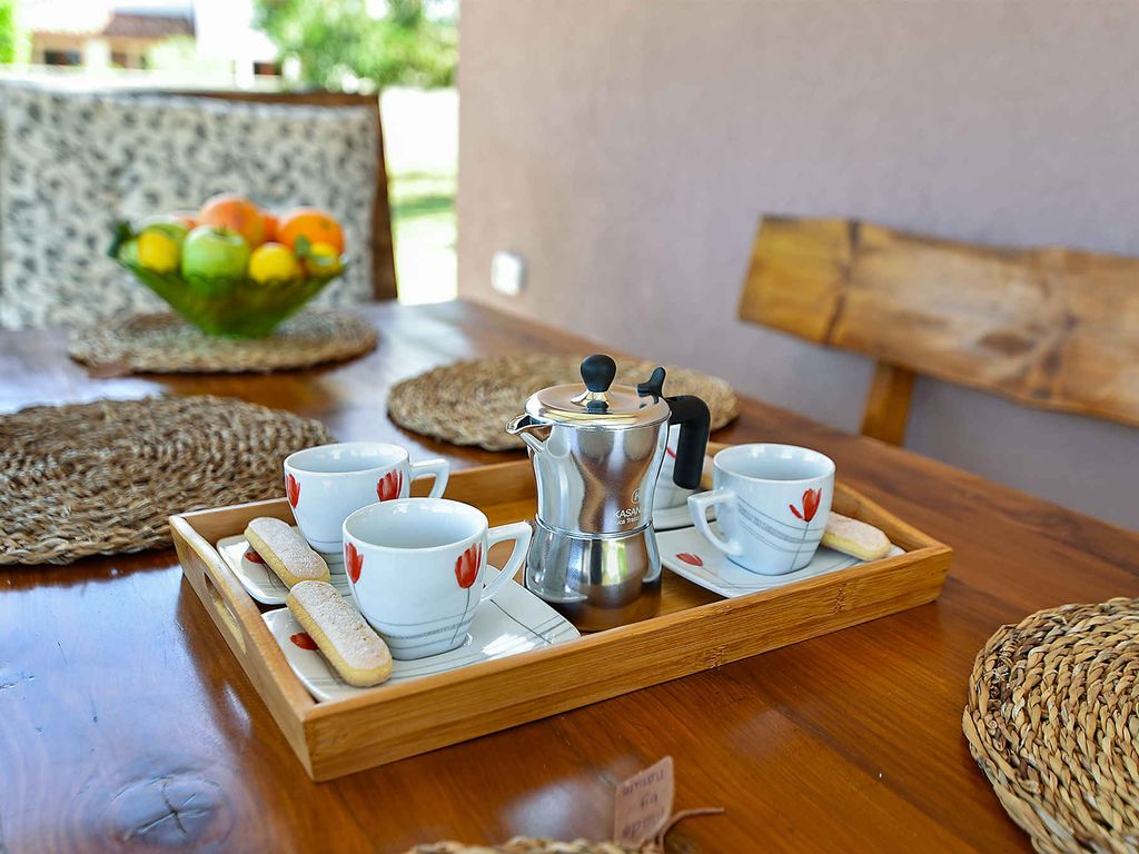 Ferienwohnung mit gemütlicher Terrasse und Garten