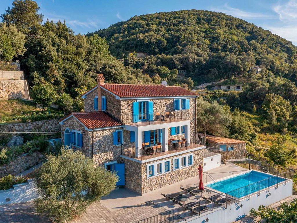 Villa mit Pool und Meerblick