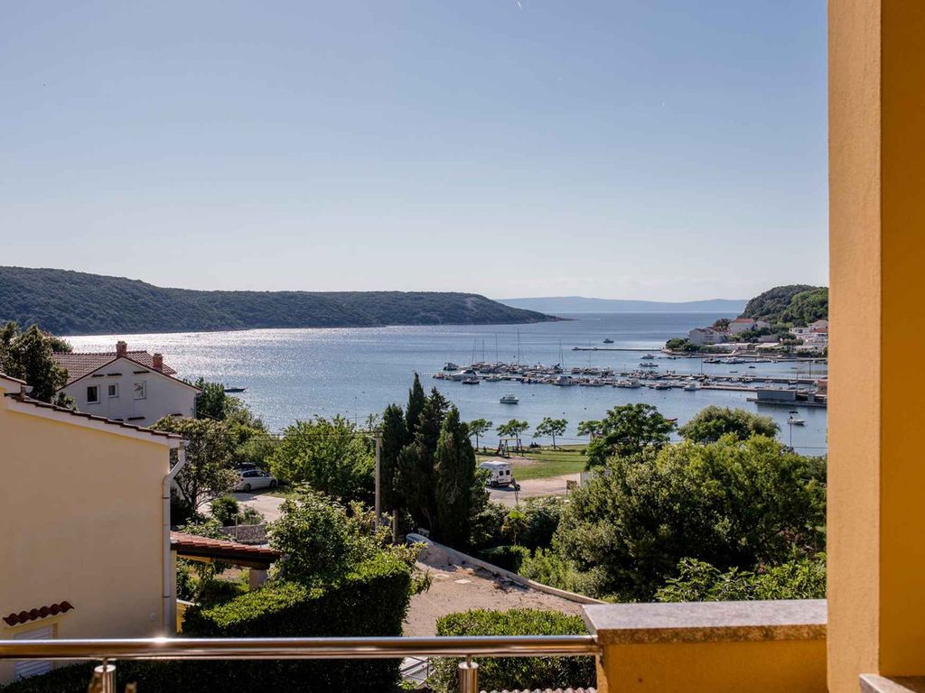 Apartment mit zwei Schlafzimmern und Meerblick für bis zu 6 Personen auf der Insel Rabac