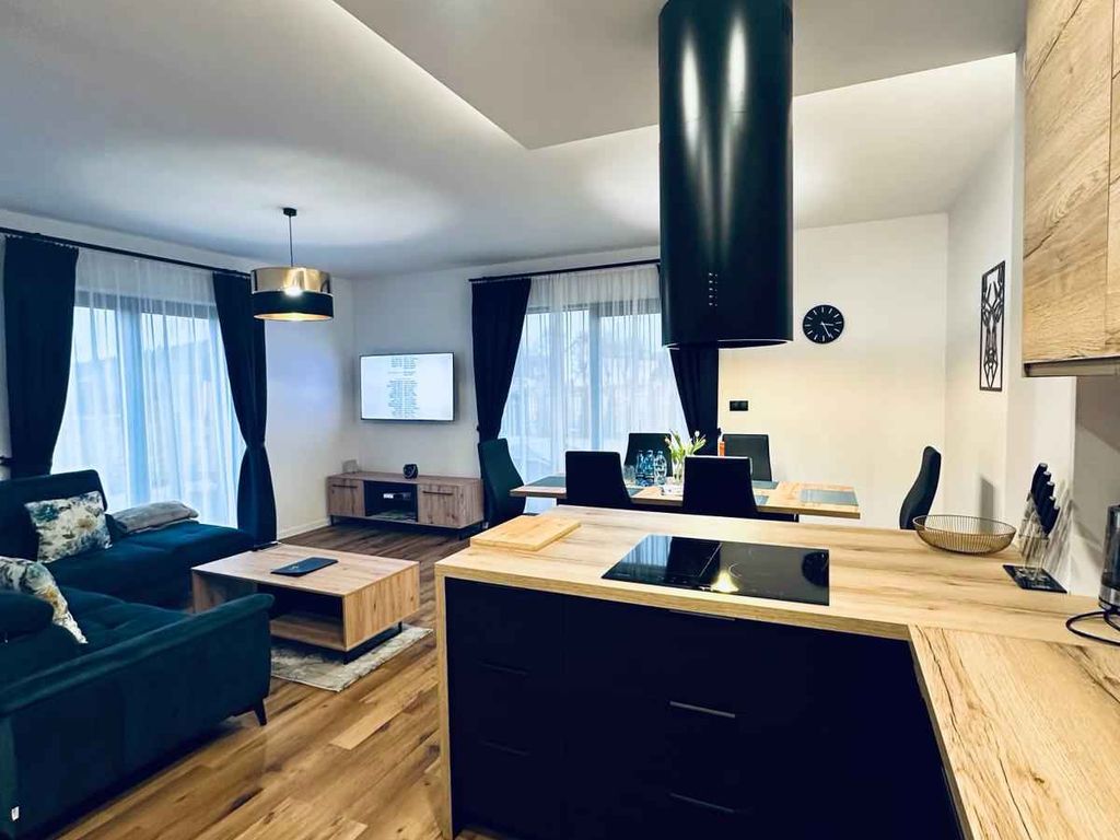Ferienhaus mit Blick auf die Berge