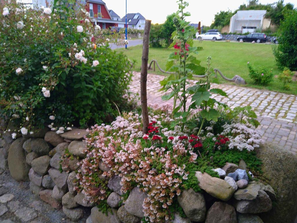 Ferienhaus mit Garten