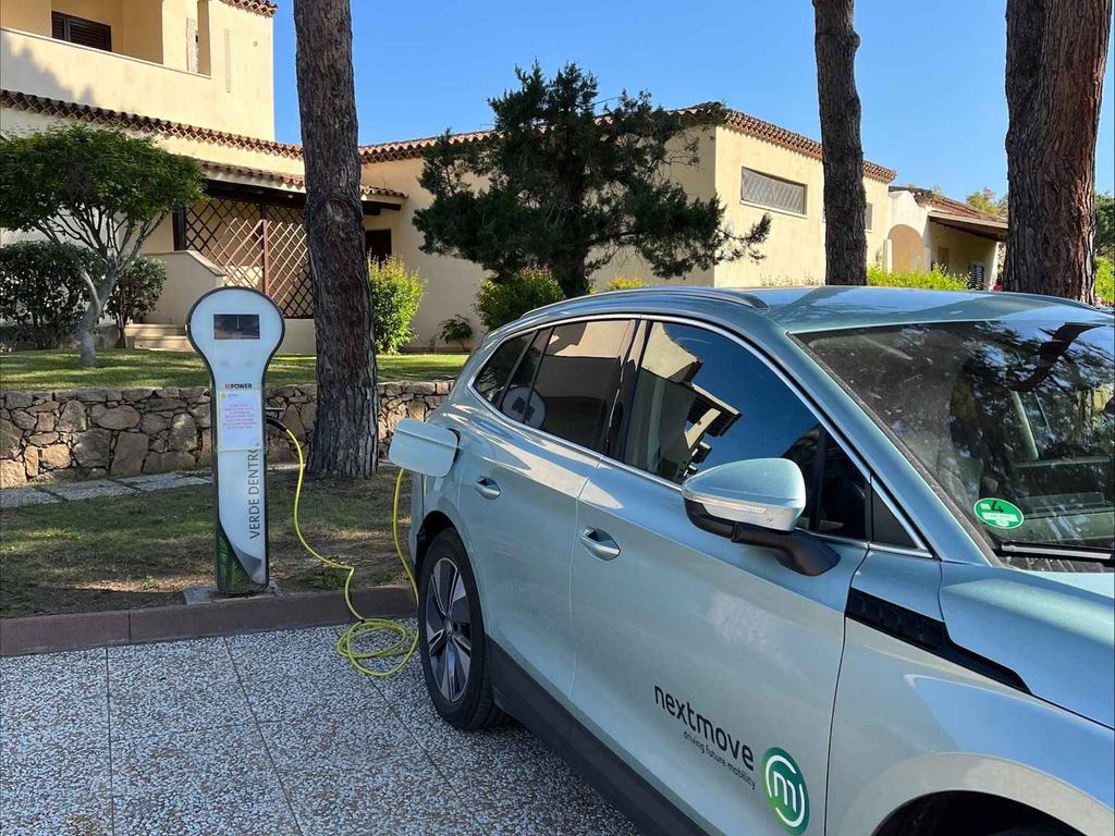 Mobilehome mit Parkplatz