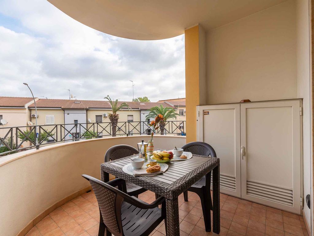 Ferienwohnung mit Balkon und Klimaanlage