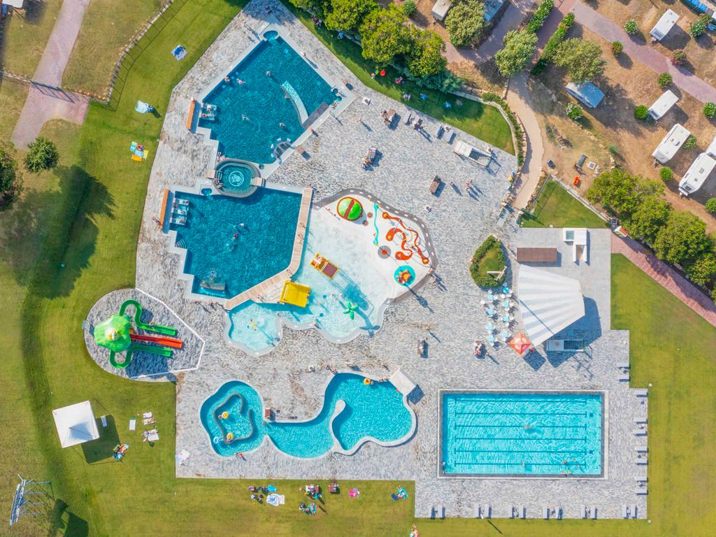 Mobilehome mit Pool für 6 Personen