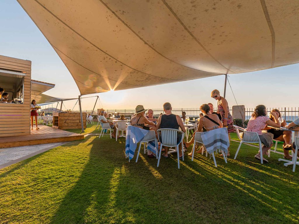 Mobilehome in der Nähe vom Meer