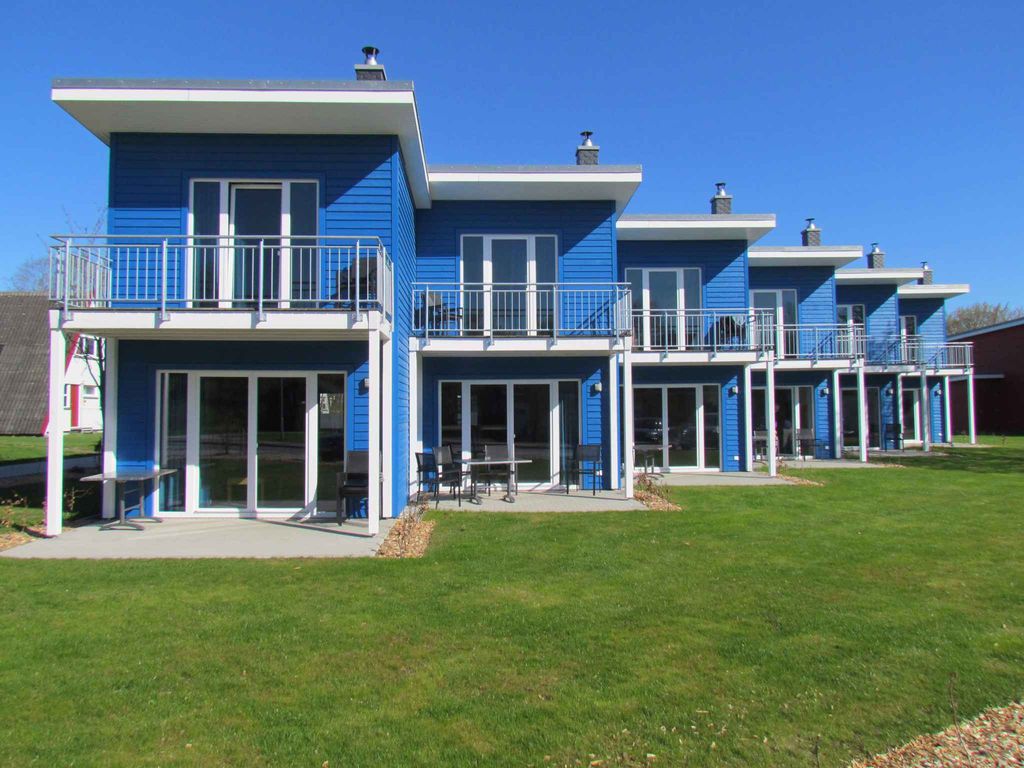 Ferienhaus mit Terrasse in Strandnähe