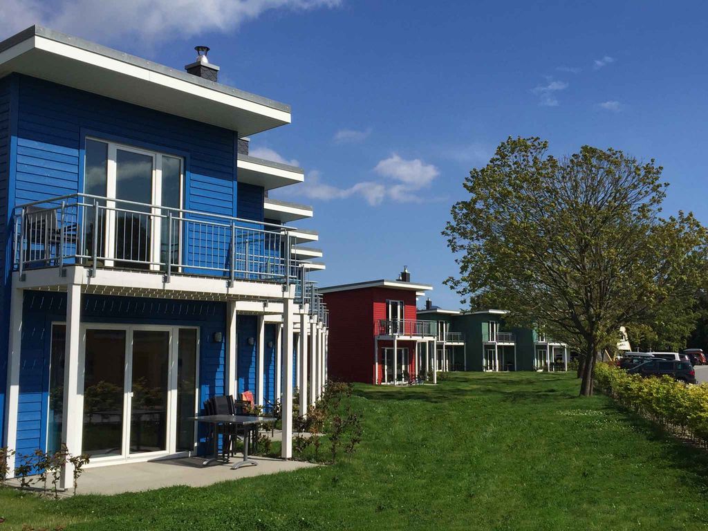 Ferienhaus mit Terrasse und Heizung