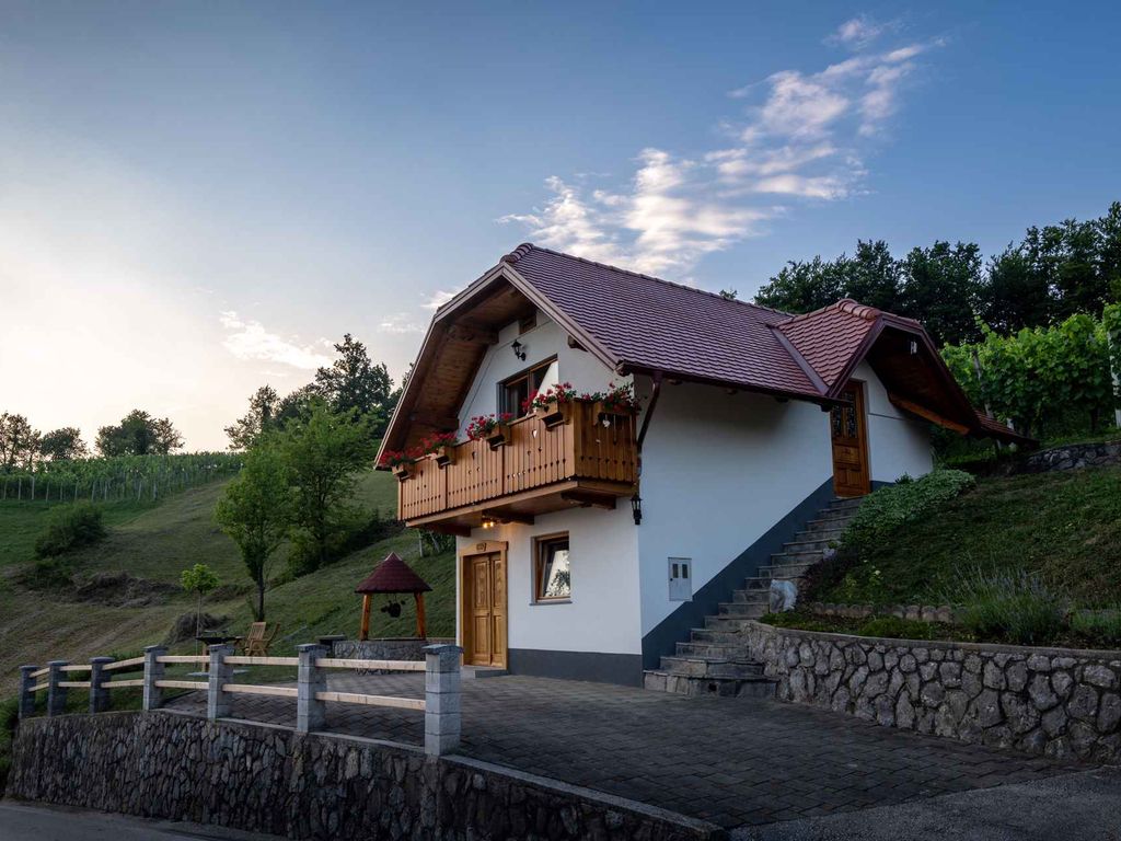 Ferienhaus auf dem Weinberghügel in der Nähe von Trebnje