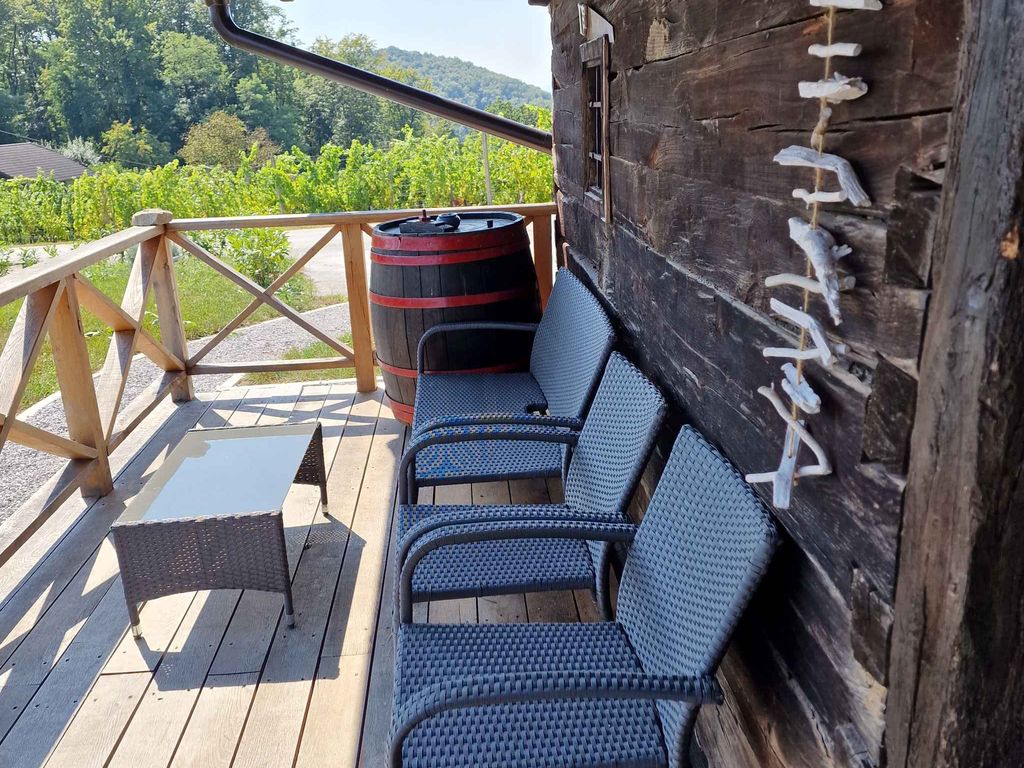 Hütte mit Whirpool und Sauna