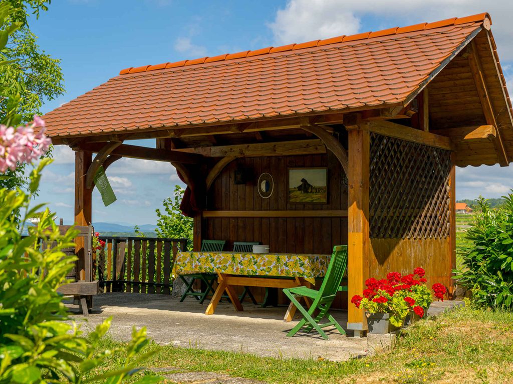 Ferienhaus mit schönem Ausblick