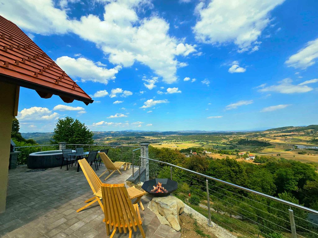 Ferienhaus mit schöner Aussicht