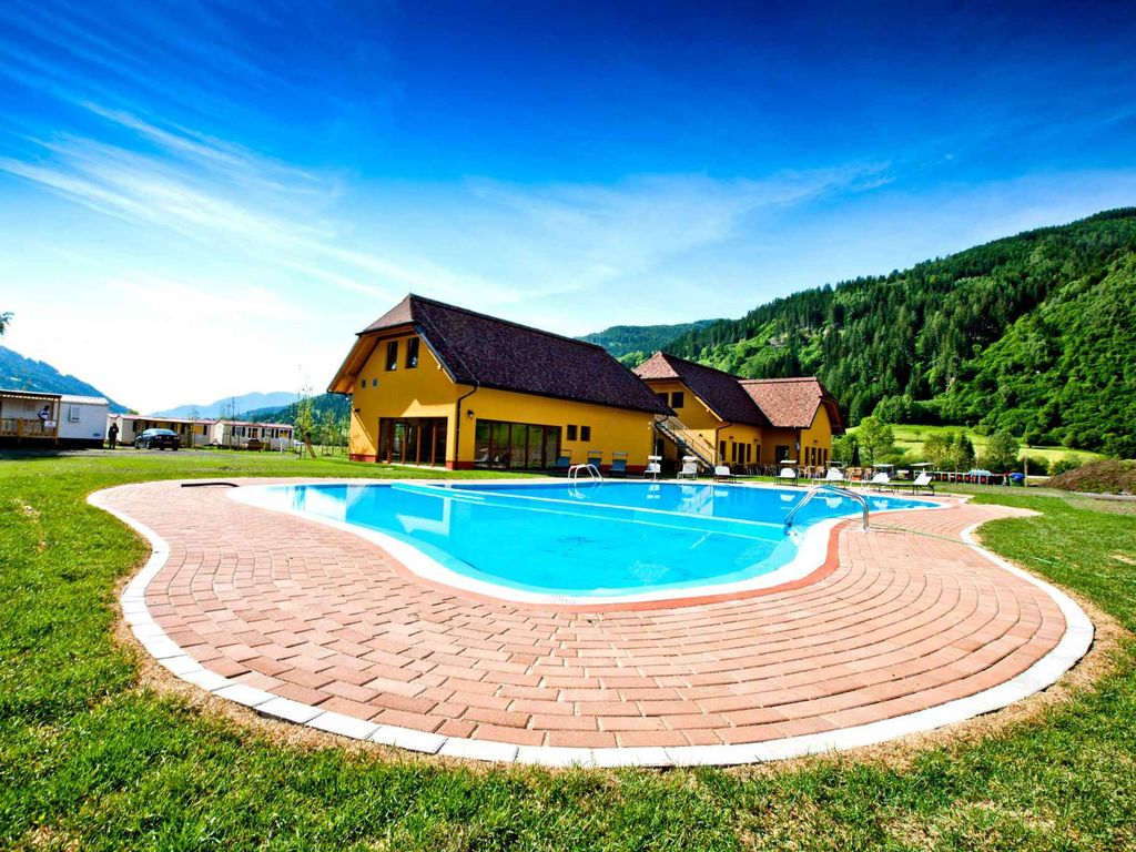 Mobilehome mit Klimaanlage, Terrasse und Pool