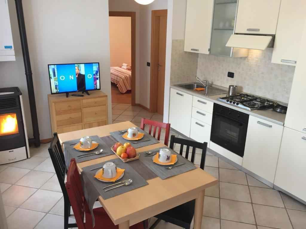 Ferienwohnung mit Bergblick und Terrasse
