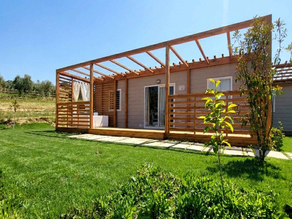 Bungalow Mit eigenem Whirlpool