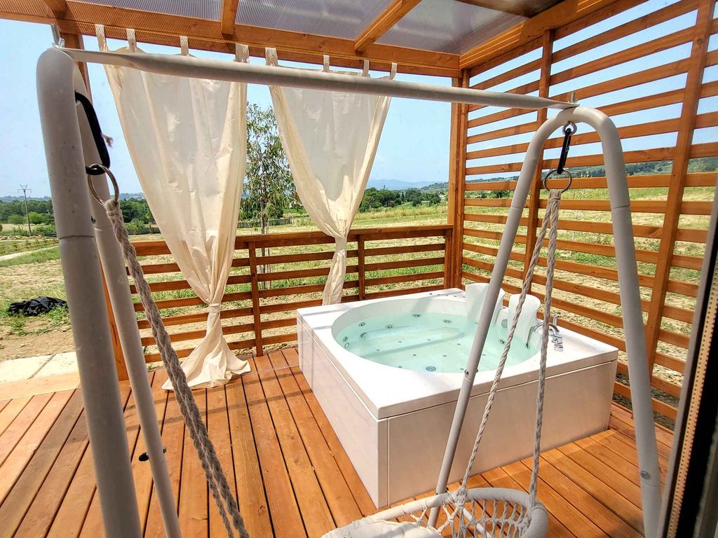 Bungalow mit eigenem Whirlpool in der Nähe von Arezzo