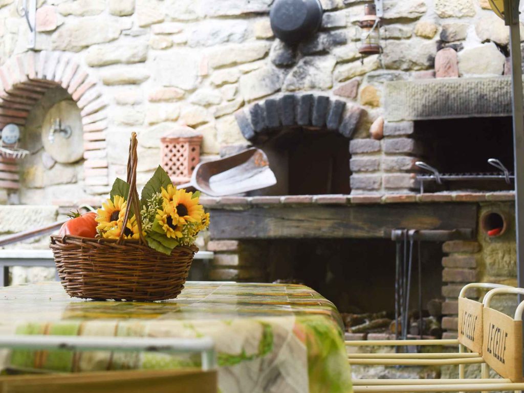 Ferienhaus mit Pool und Terrasse