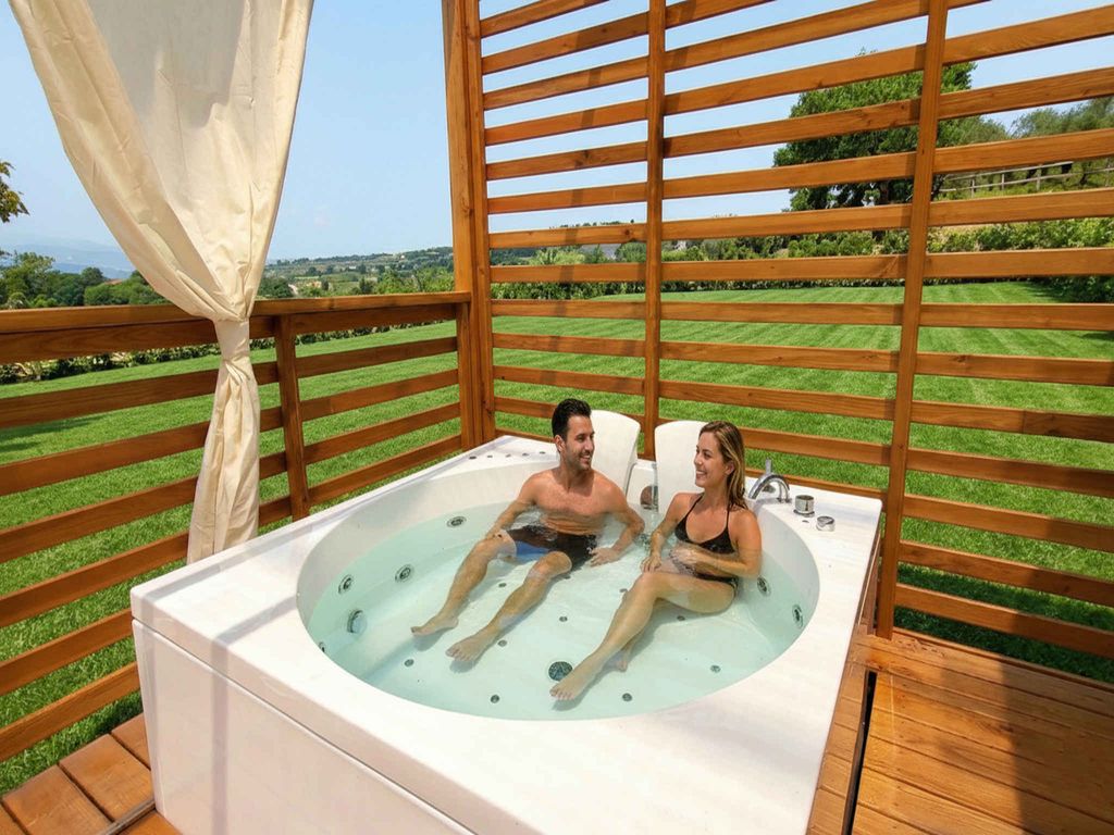 Bungalow mit eigenem Whirlpool in der Nähe von Arezzo