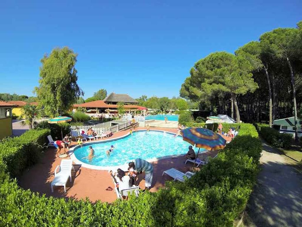 Mobilehome mit Klimaanlage, Terrasse und Pool