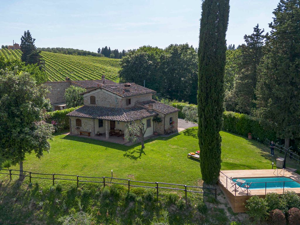 Ferienhaus mit Garten und Pool