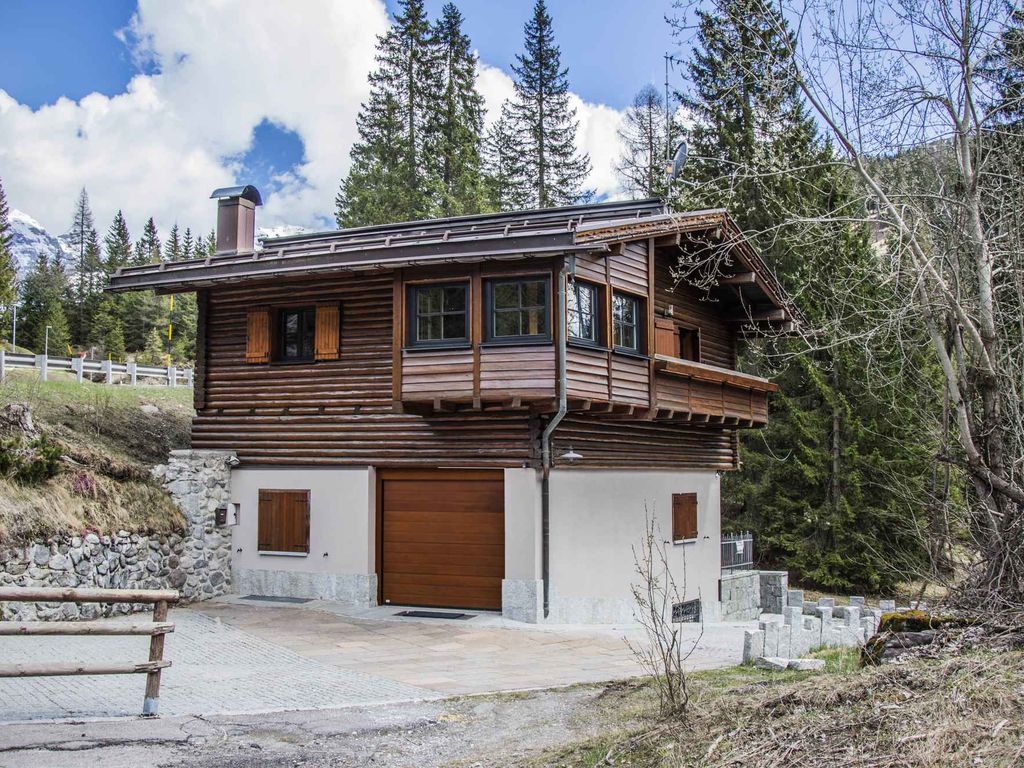 Ferienhaus bei Madonna di Campiglio, direkt an der Skipiste
