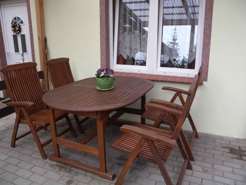 Ferienwohnung mit überdachter Terrasse