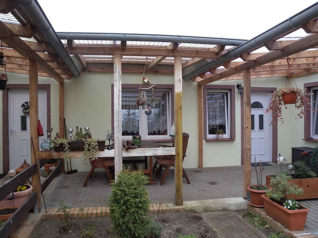 Ferienwohnung mit überdachter Terrasse
