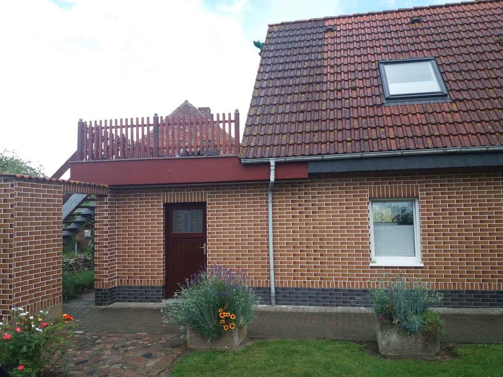 Studio mit Grillmöglichkeit im Garten
