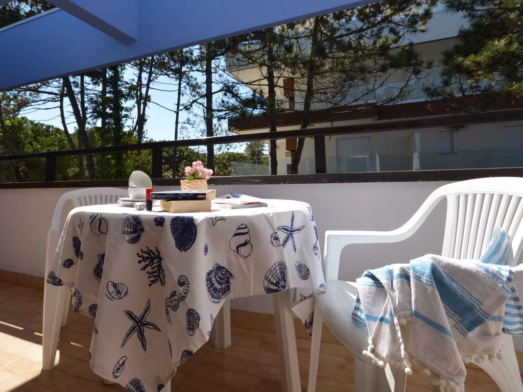 Ferienwohnung mit Klimaanlage und Balkon