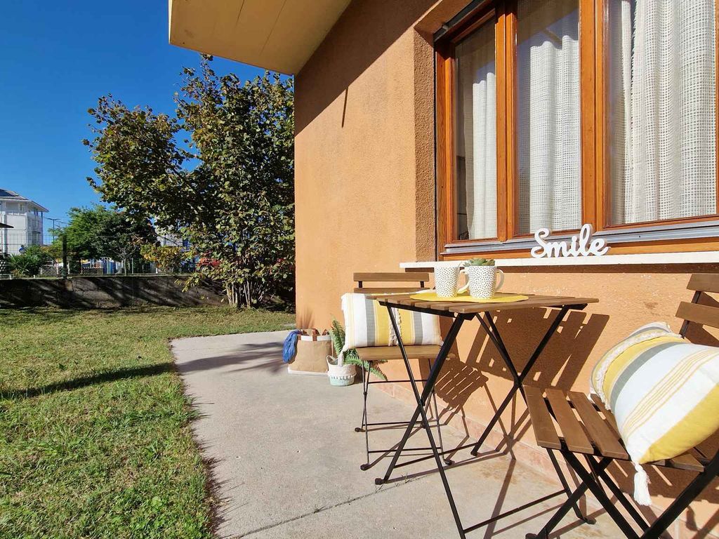 Ferienwohnung mit Gemeinschaftsgarten