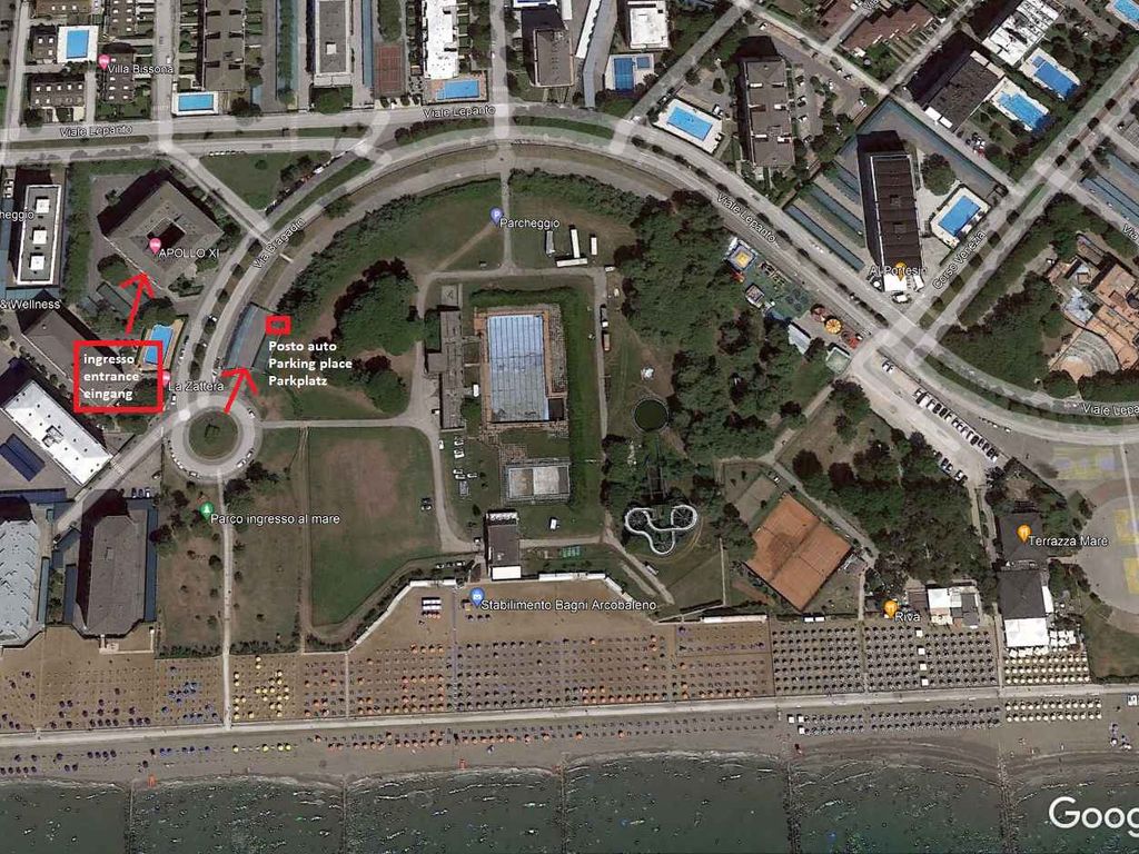 Ferienwohnung Geräumige Zwei-Zimmer-Wohnung direkt am Strand