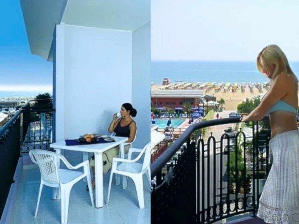 Ferienwohnung mit Klimaanlage, Balkon und Pool