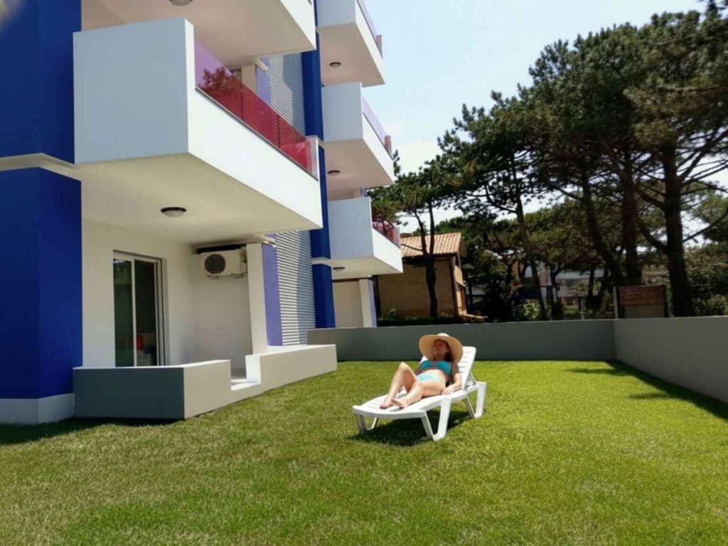 Ferienwohnung mit Klimaanlage, Garten und Pool