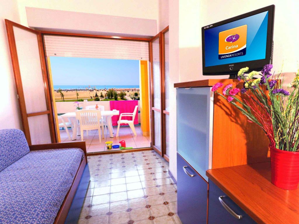 Ferienwohnung mit Klimaanlage und Balkon mit Meerblick