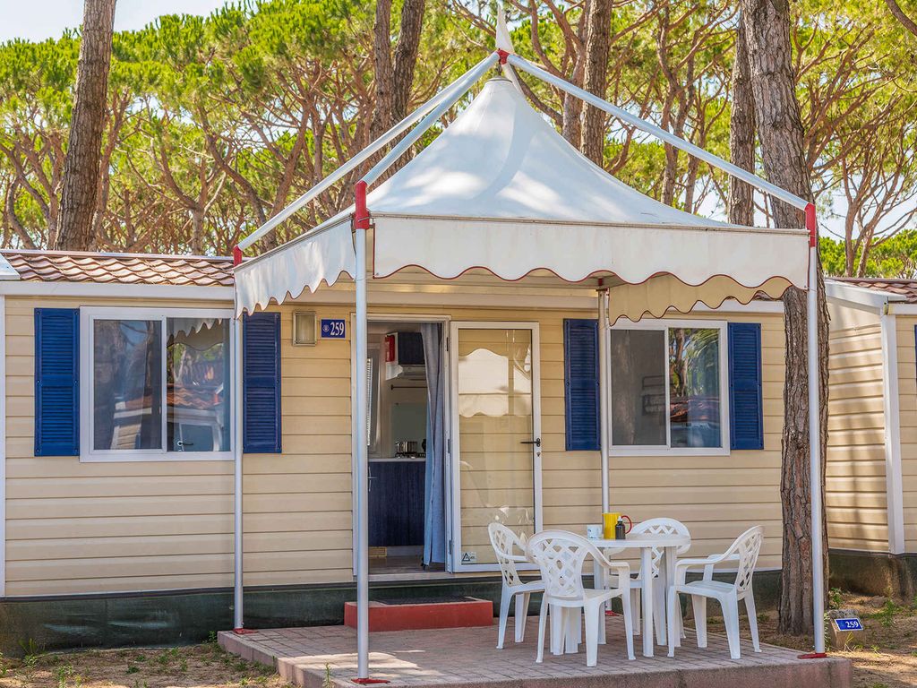 Mobilehome mit Terrasse
