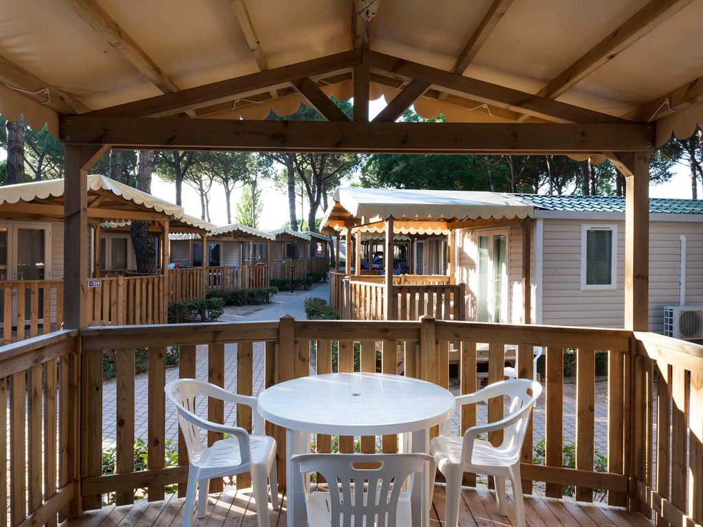 Mobilehome mit Pool für 4 Personen