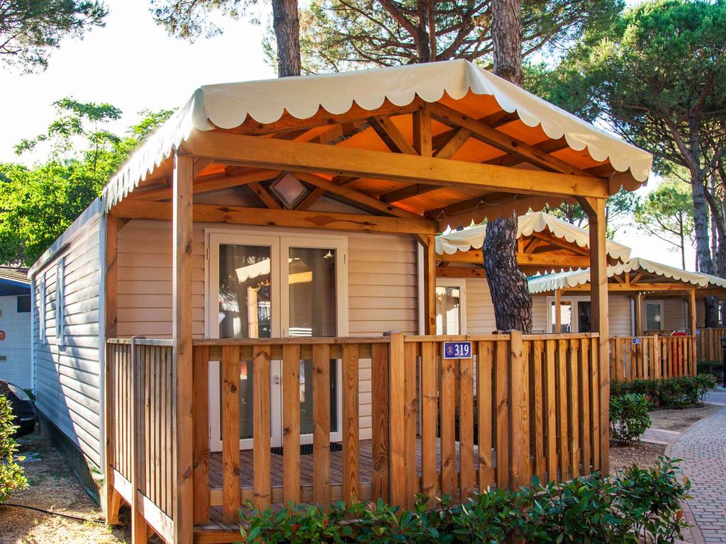 Mobilehome mit Pool für 4 Personen