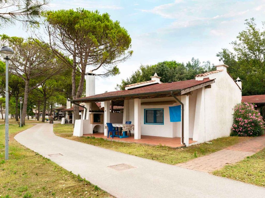 Ferienhaus mit Klimaanlage und Veranda mit Grill