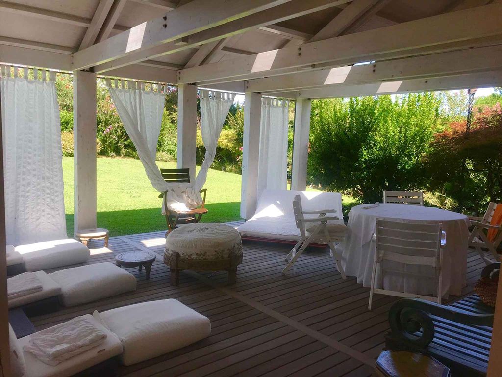 Ferienhaus mit Garten