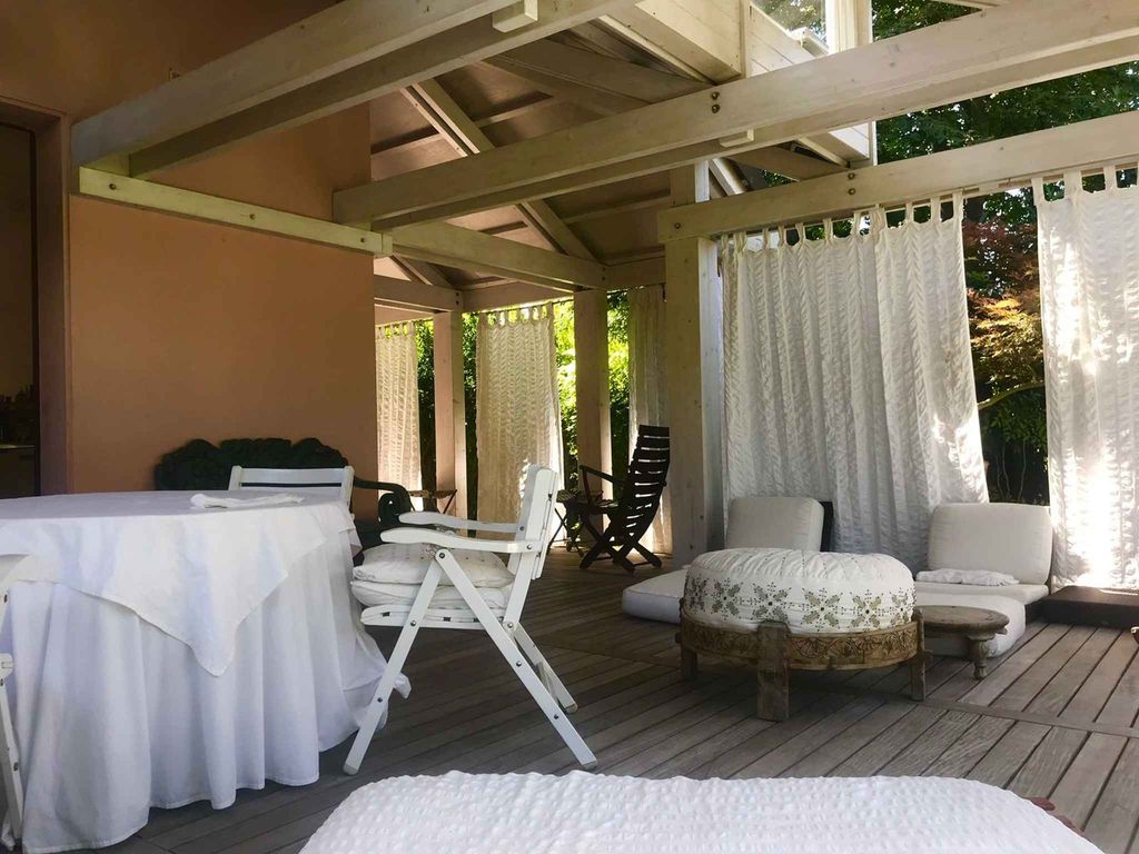 Ferienhaus mit Garten