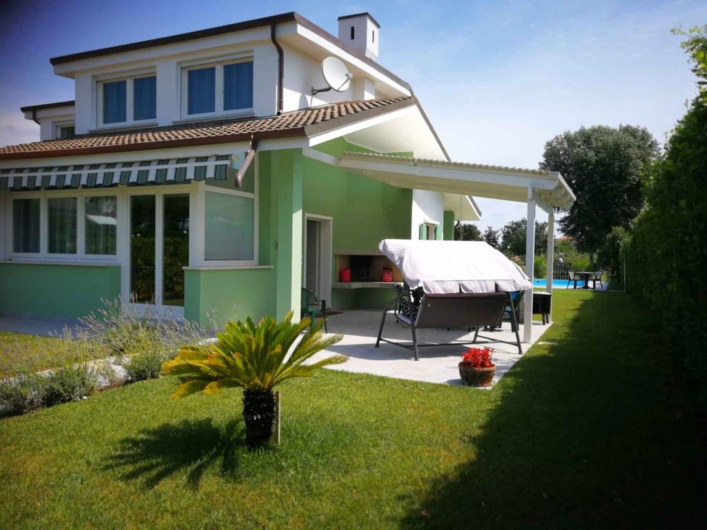 Ferienhaus mit grossen geschlossenen Garten