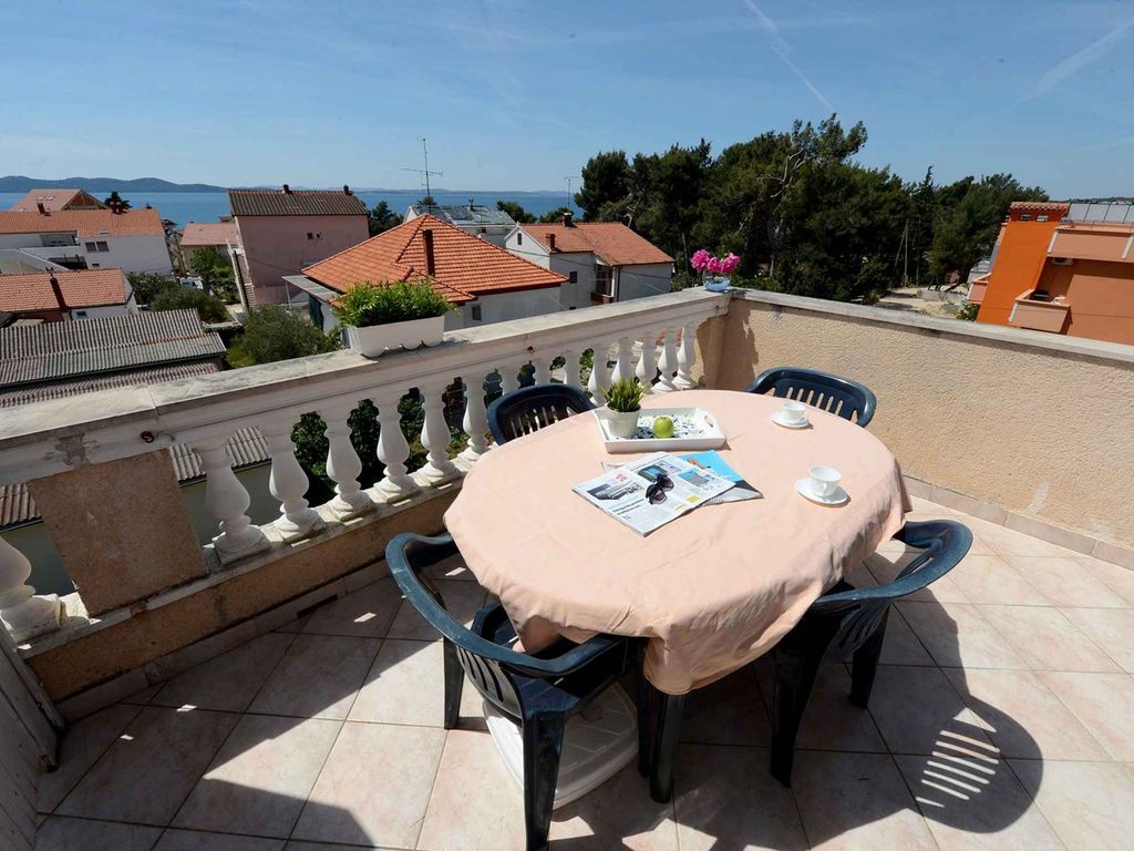 Ferienwohnung mit Meerblick in Strandnähe