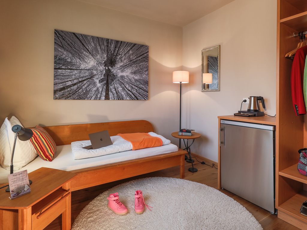 Junior Suite zweites Zimmer mit Kühlschrank