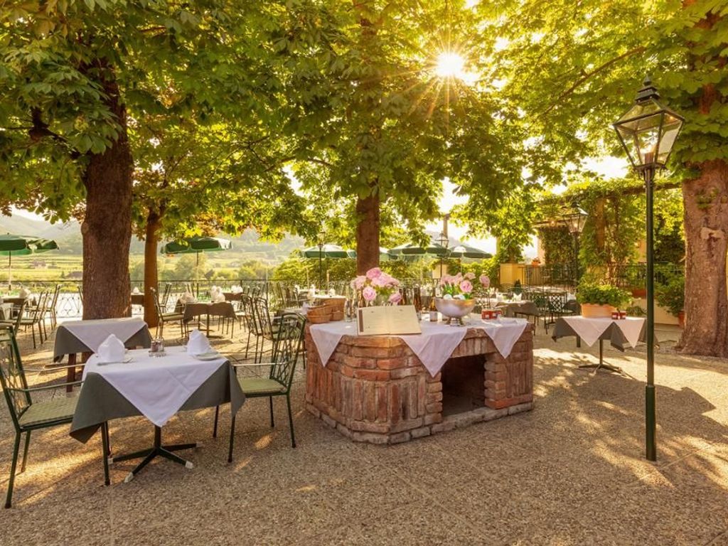 Restaurant-Terrasse im Hotel Richard Löwenherz
