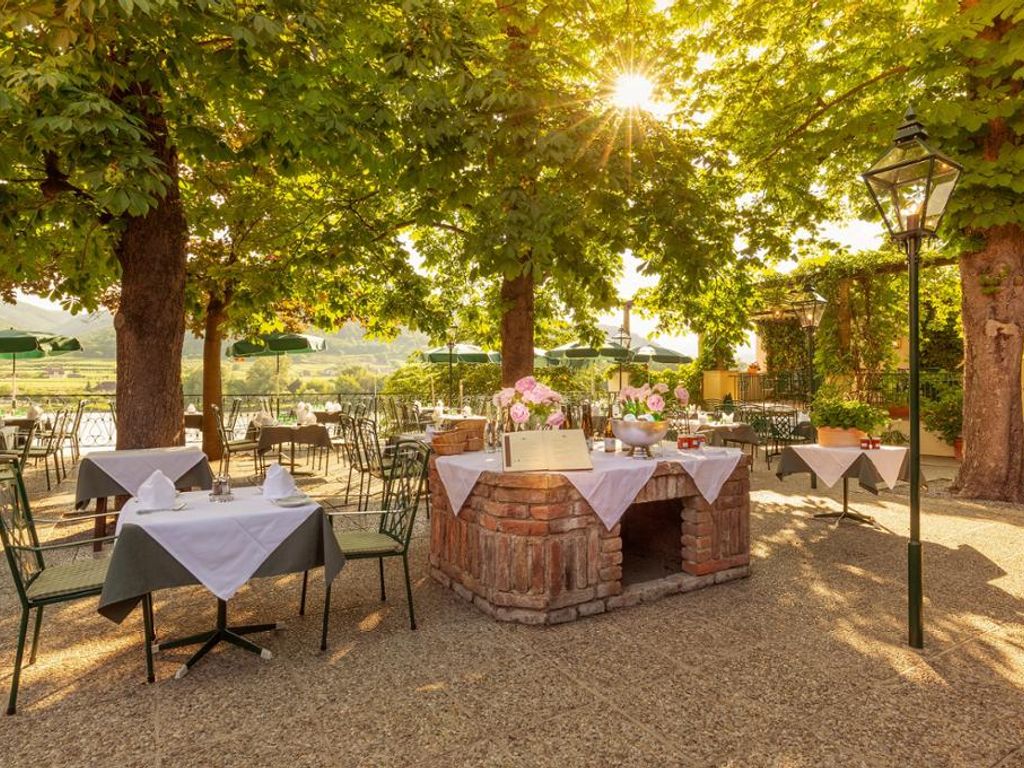 Restaurant-Terrasse im Hotel Richard Löwenherz