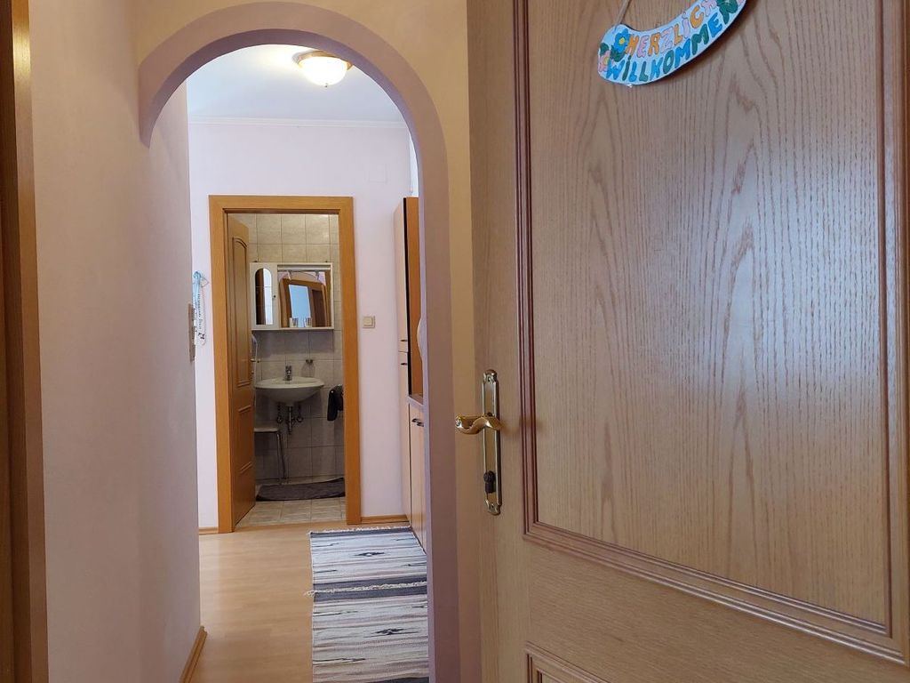 Eingang Ferienwohnung - der Urlaub beginnt