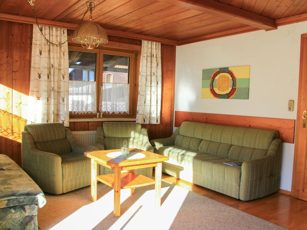 Wohnzimmer Apartment Hornspitz