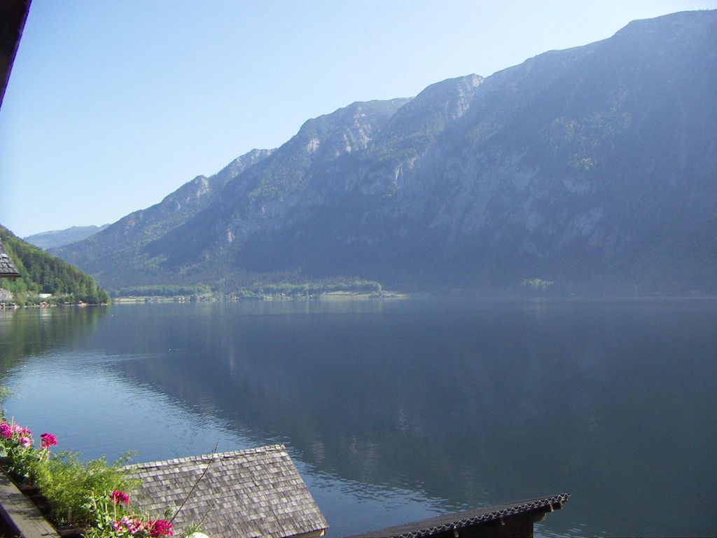 Ferienwohnung Hallstatt, Blick Richtung Bad Goisern