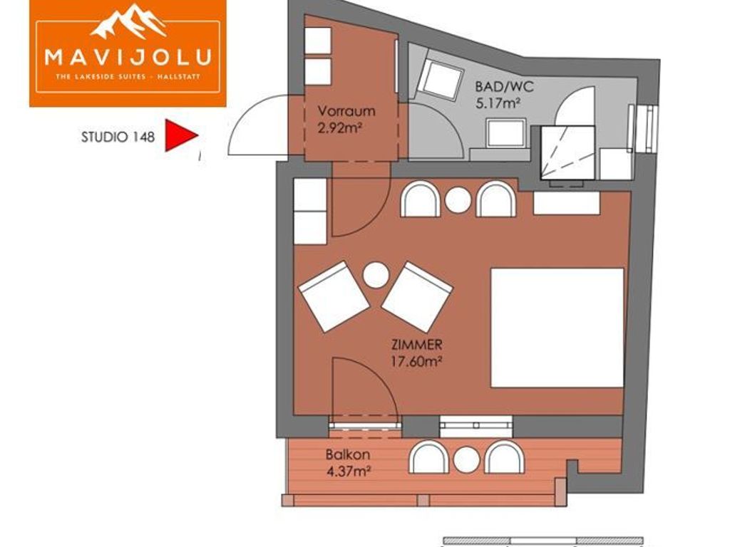 STUDIO 148 I MAVIJOLU Lakeside Suites Hallstatt